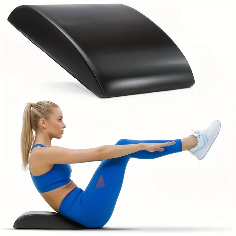 Ab Mat - Workout Mat Accessory for Abdominal Exercises, Sit-Ups, Crunches, Push-Ups, Core Training - Portable Padded Shaped Mat