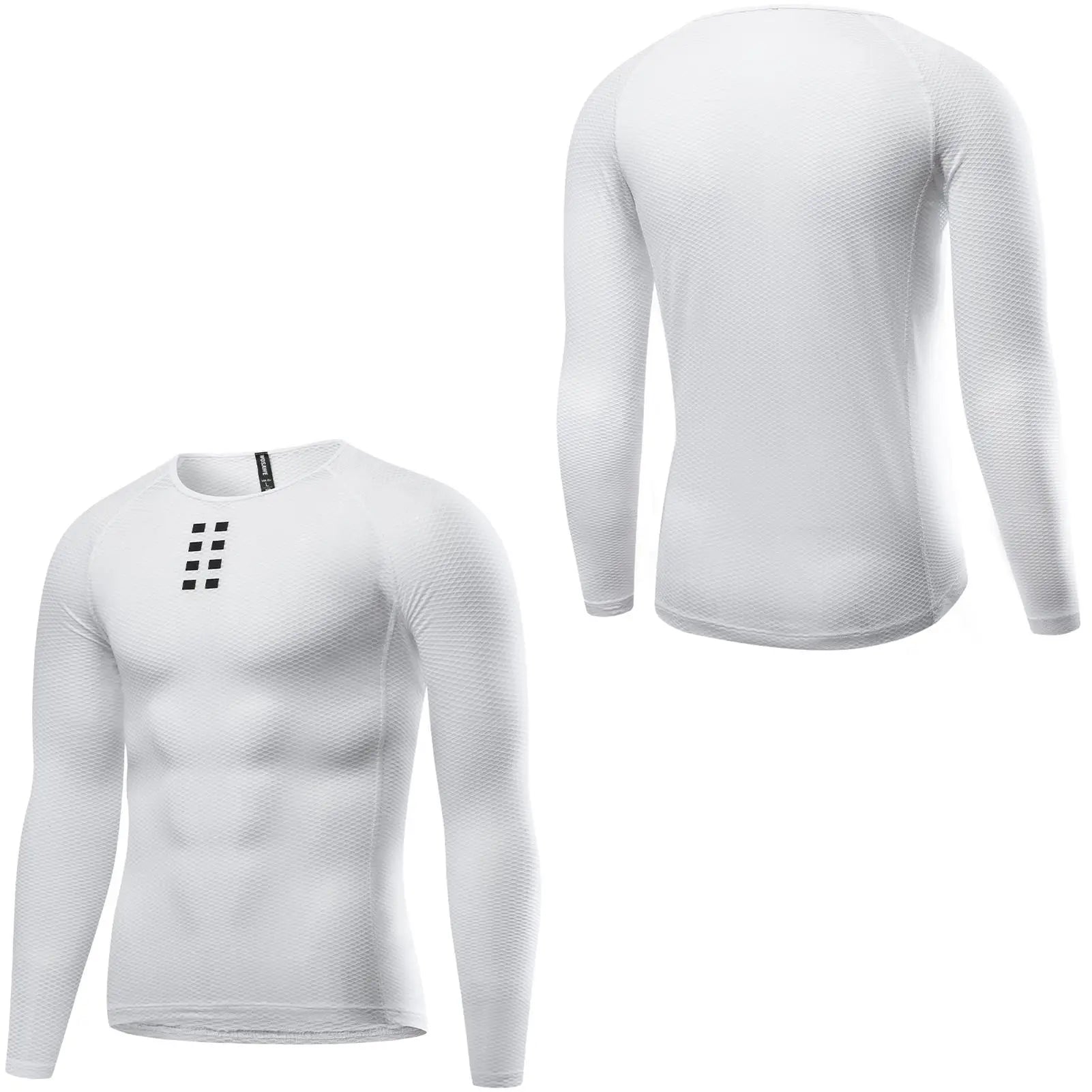 Men's Cycling Base Layer Long Sleeve Cycling Jersey Men Quick Dry Bicycle Undershirt