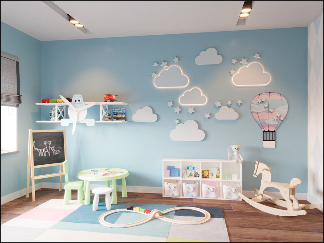 Bebek Odası Duvar Kağıdı Modelleri