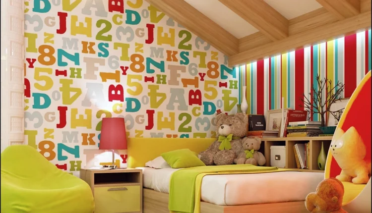 Çocuk Odası Duvar Kağıdı Modelleri