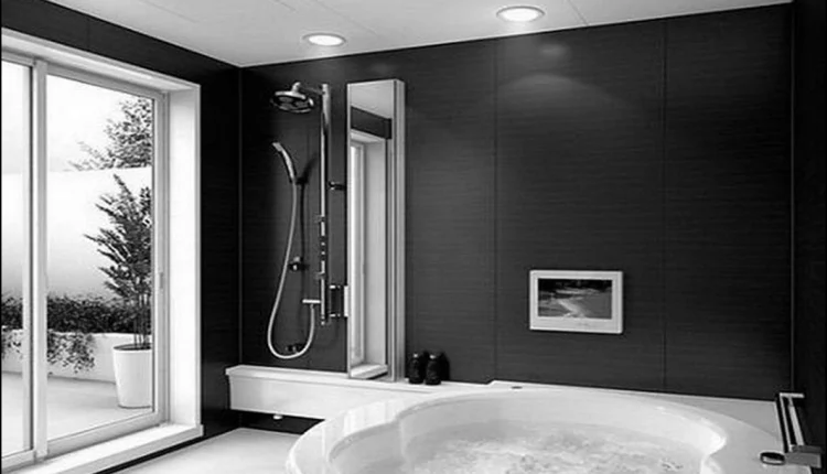Siyah Beyaz Banyo Modelleri8