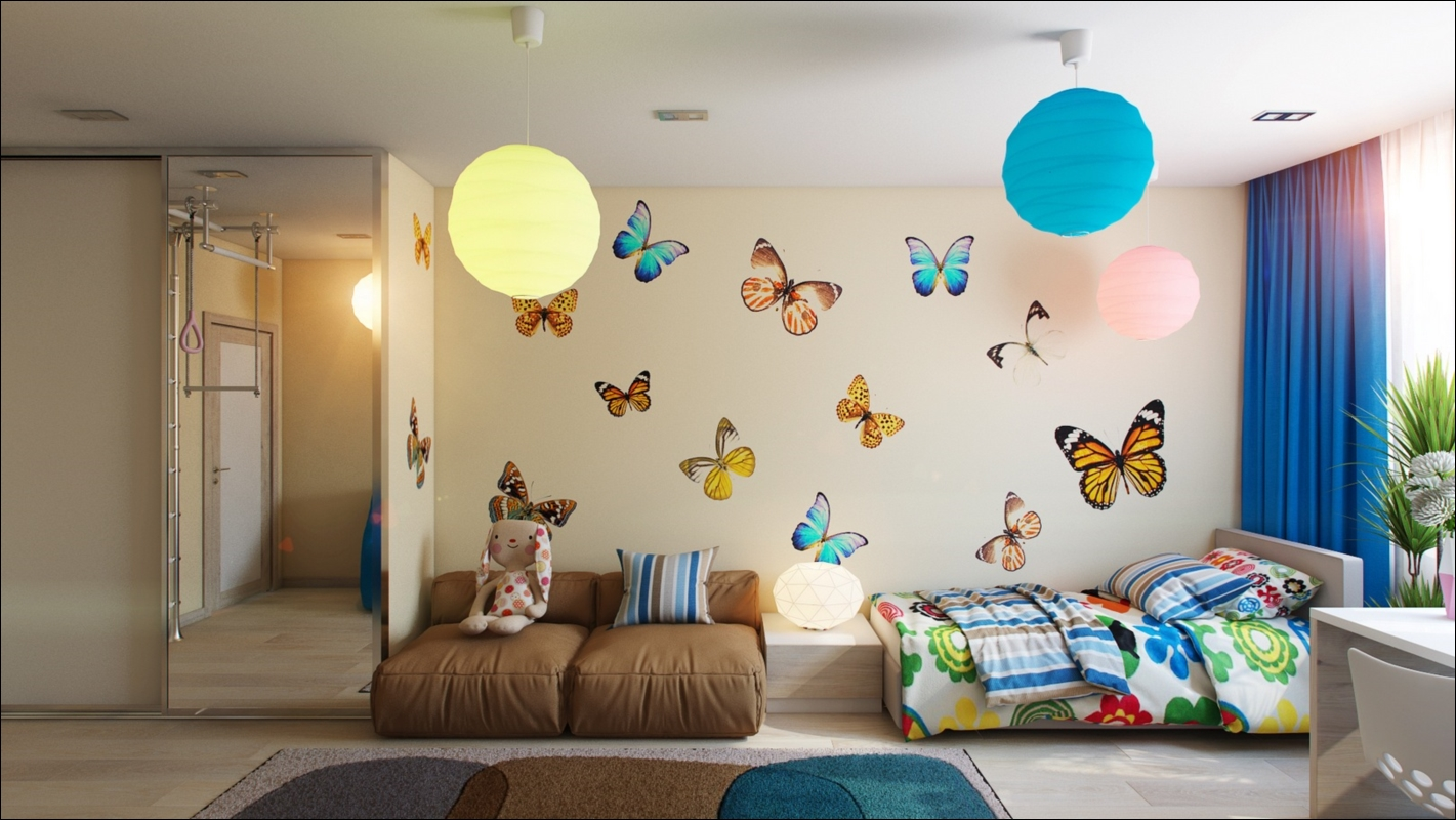 Kelebek Çocuk Odalarının Özellikleri Nasıldır?